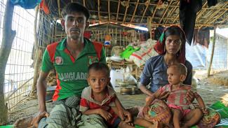 Flucht aus Myanmar