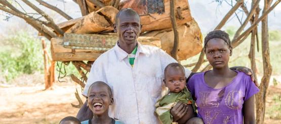 Cherus Familie in Kenia