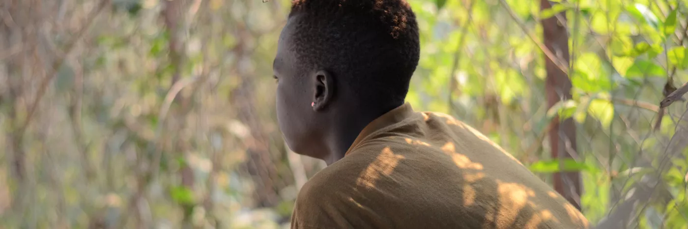 Ehemaliger Kindersoldat Avobu aus dem Südsudan