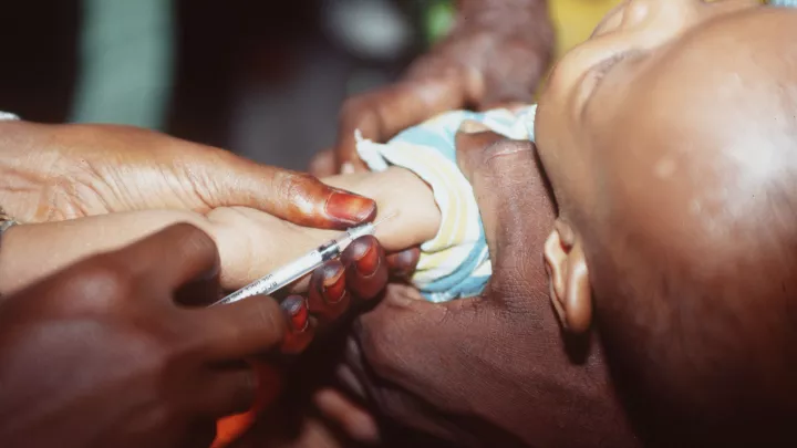 Die Impfung von Kindern gegen Krankheiten wie Polio wird durch die Covid-19-Pandemie vernachlässigt