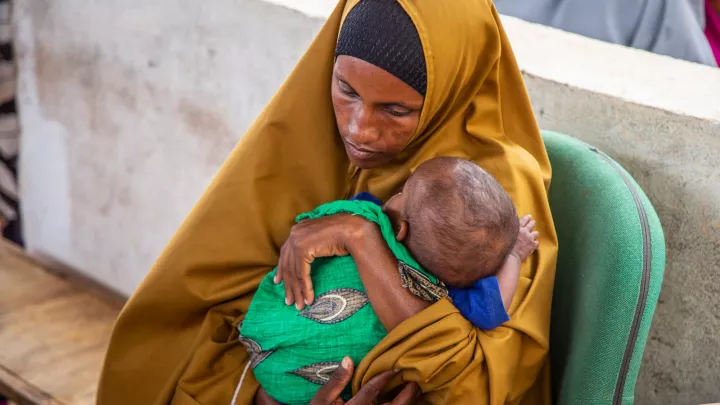 Somalia - Mutter bangt um ihr Kind