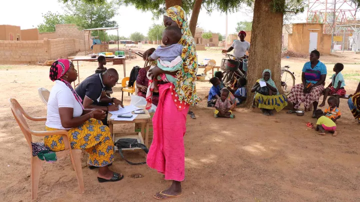 World Vision Projekt in Burkina Faso
