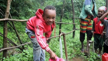 WASH in World Vision Patenschaftsprojekt in Äthiopien