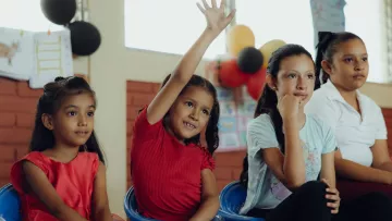 Mädchen und Jungen aus Nicaragua